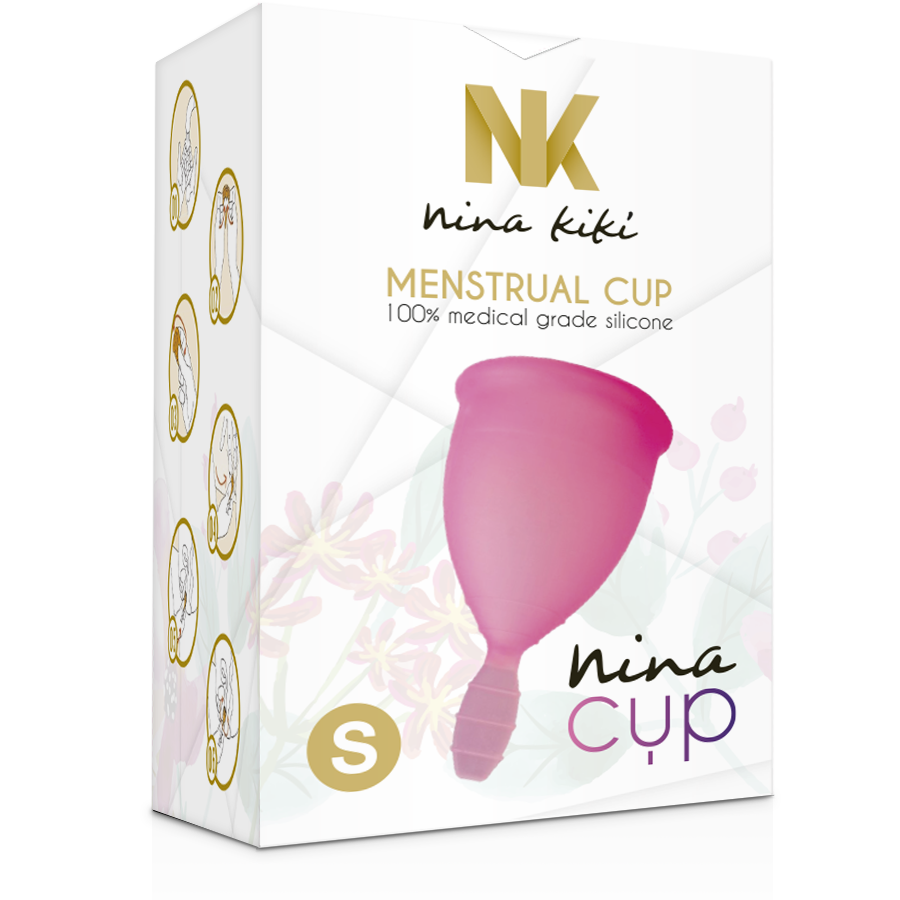 Nina Kikí Menstrual Cup Pink Talla S
