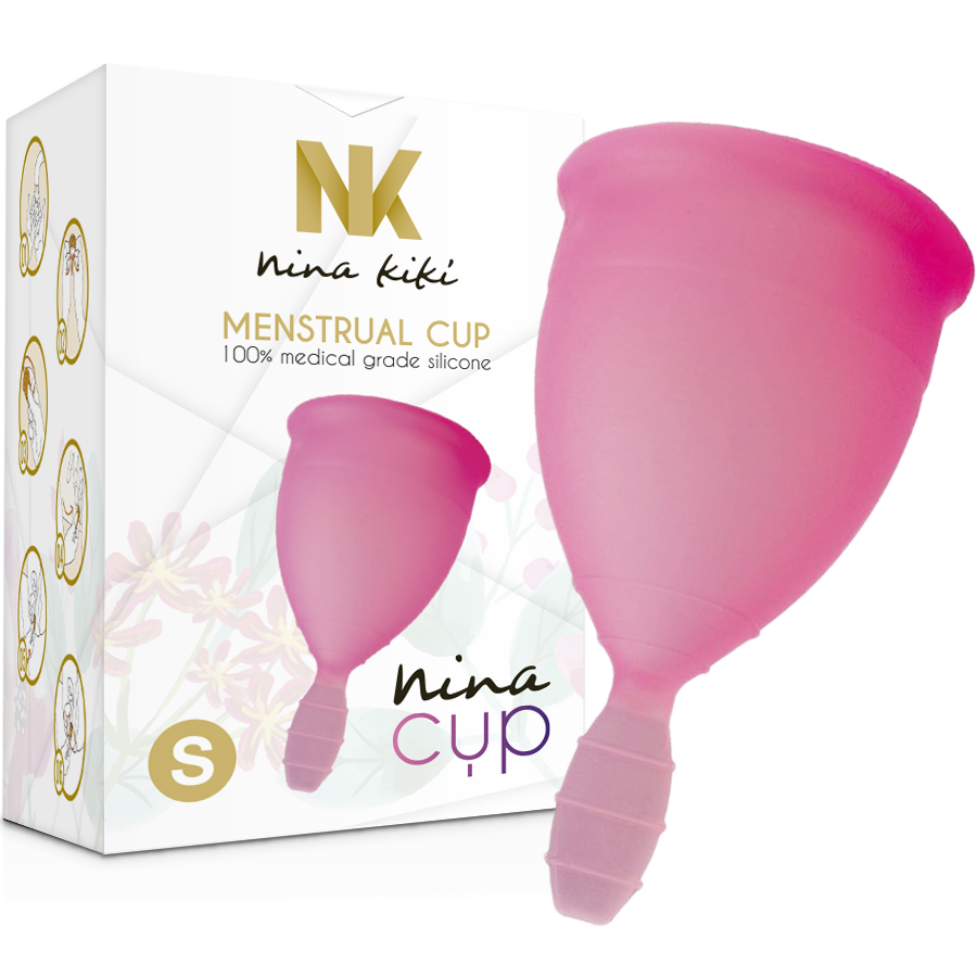 Nina Kikí Menstrual Cup Pink Talla S