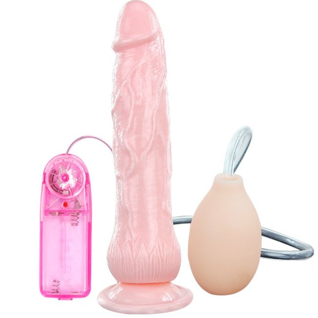 Baile Vibrators Dildo Vibrador Fountain con Función Squirt