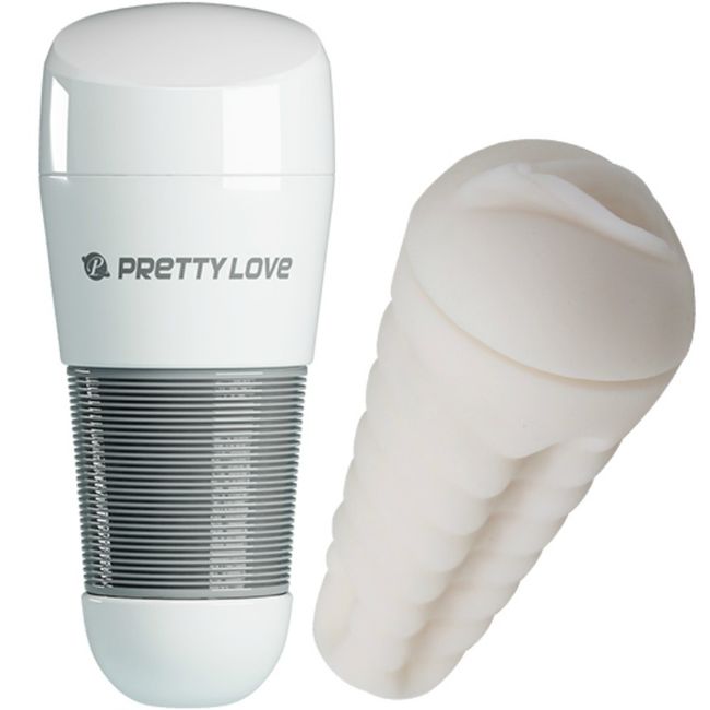 Pretty Love Kitty White - Masturbador Vagina Realista