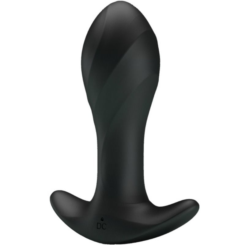 Pretty Love Black Anal Vibrator - Estimulador de Diseño Ergonómico
