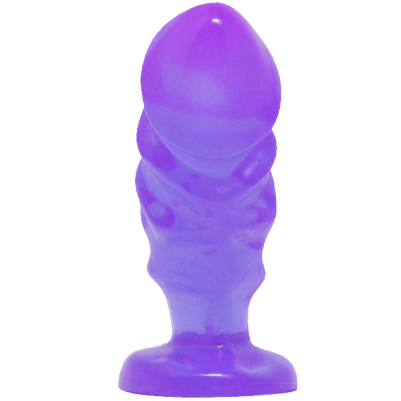 Baile Plug Anal Unisex con Ventosa Lila - Diseño Anatómico