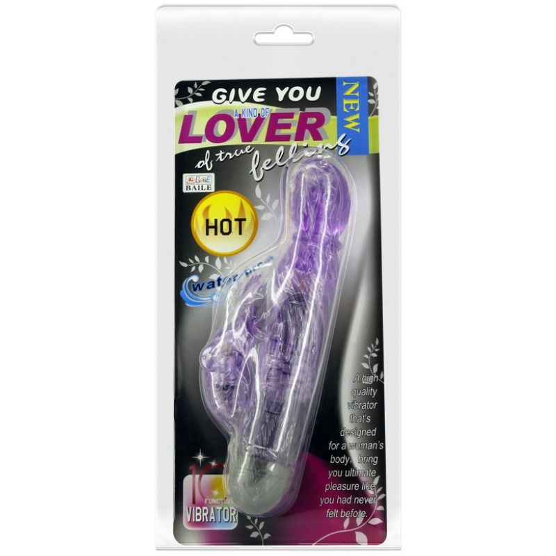 Vibrador Rabbit Lilac BAILE - 10 Modos de Estimulación
