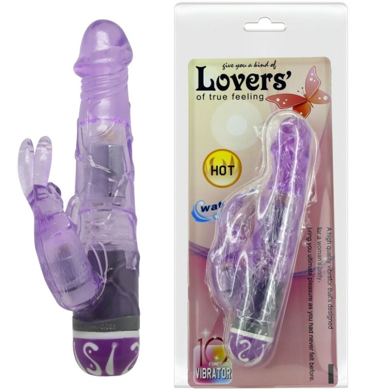 Vibrador Multivelocidad Baile Rabbit Lila