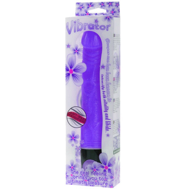 Vibrador Multivelocidad BAILE 21.5 cm Púrpura