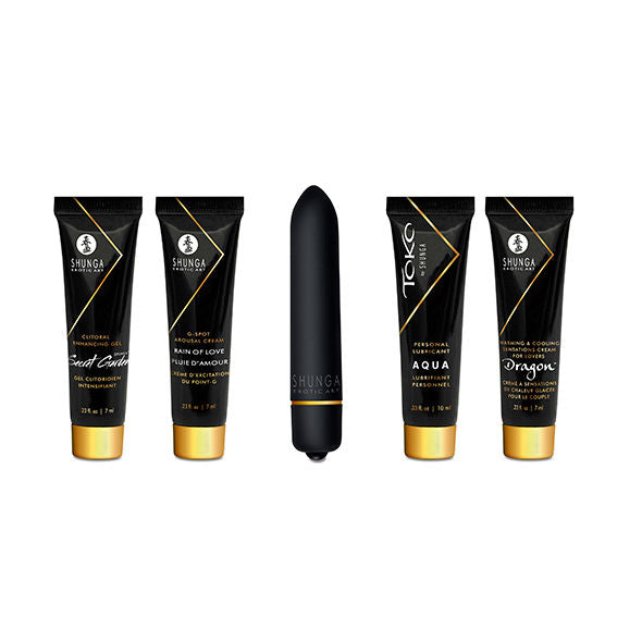 Shunga Naughty Geisha Kit - Set de Masaje