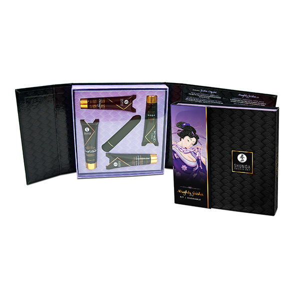 Shunga Naughty Geisha Kit - Set de Masaje
