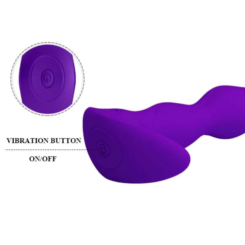 Pretty Love Anal Massager - 12 Modos de Vibración Lilac