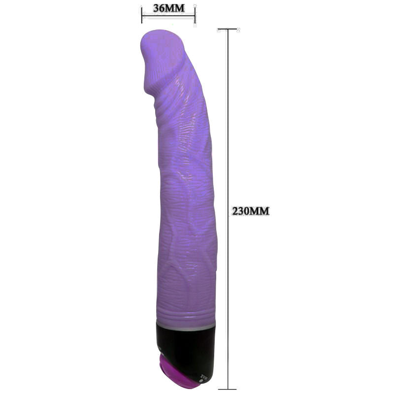 Vibrador Realista Adour Club 23 cm Lila
