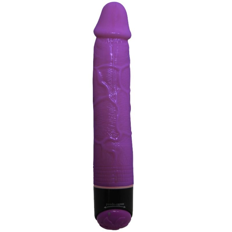 Vibrador Realista Colorful Sex Lilac 23 cm - BAILE