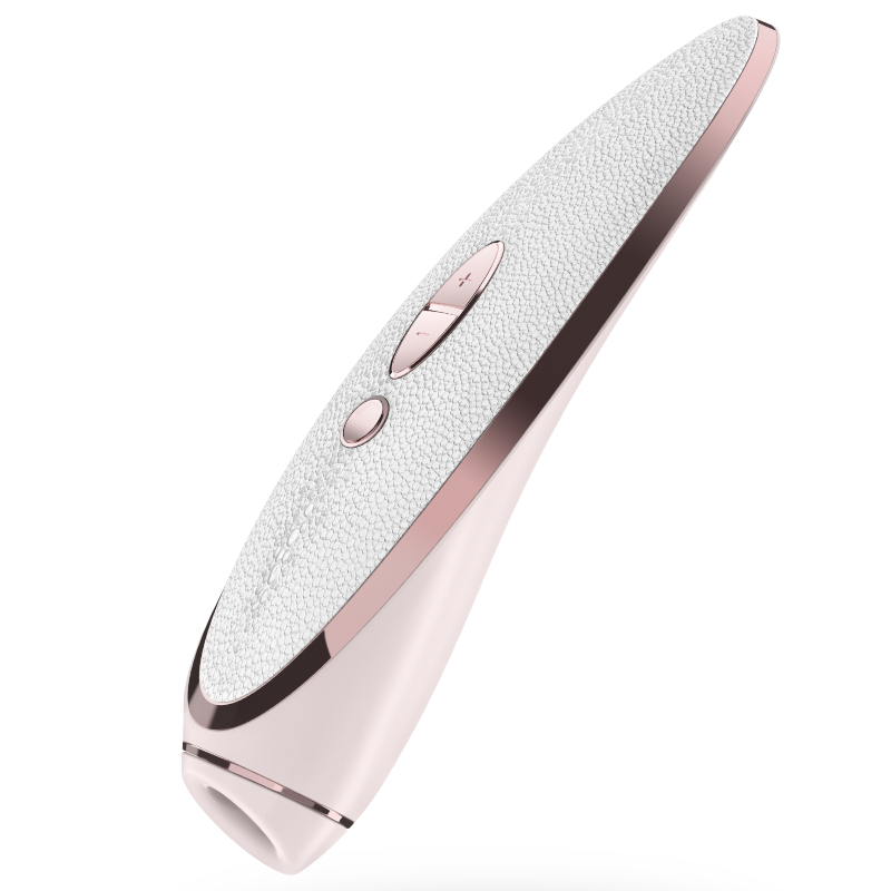 Satisfyer Luxury Pret-a-Porter - Estimulador de Clítoris con Cuero Auténtico