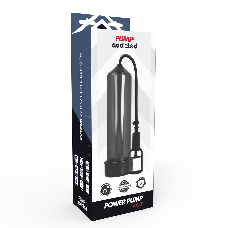 PUMP ADDICTED RX7 Black - Bomba de Vacio Profesional