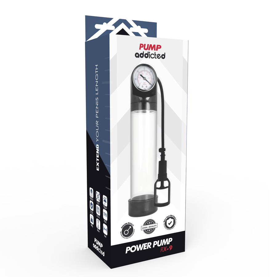 PUMP ADDICTED RX9 Transparent - Accesorio para Hombre