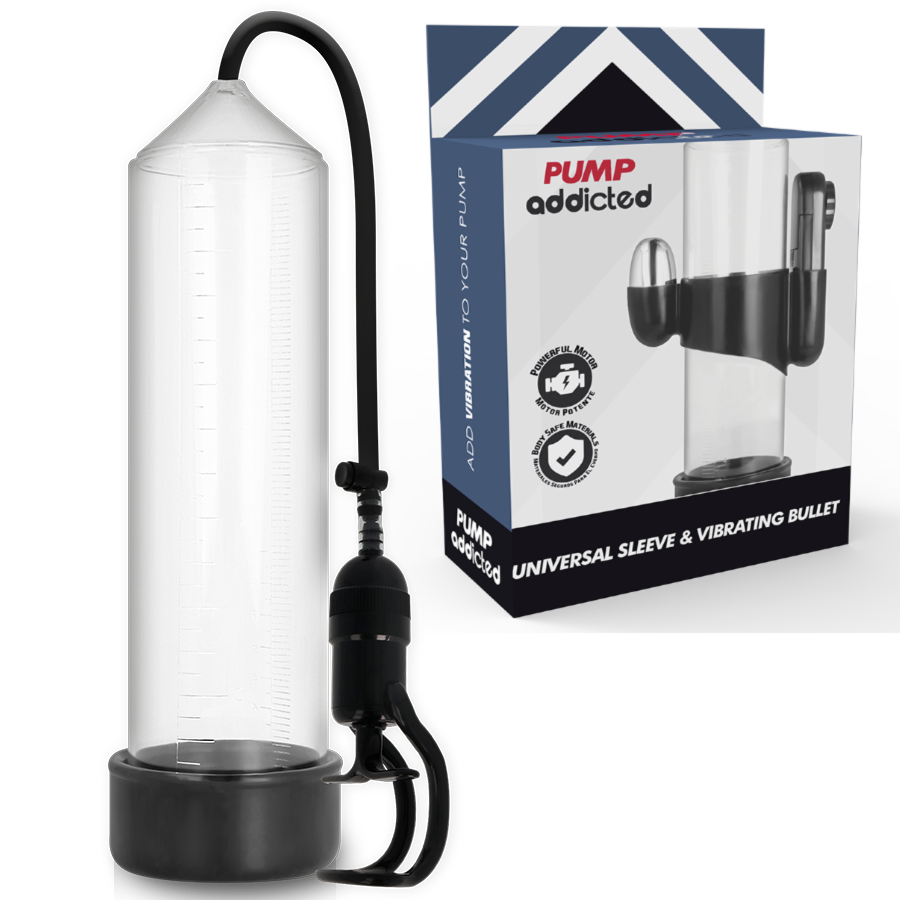 PUMP ADDICTED RX5 Vibrador Transparente