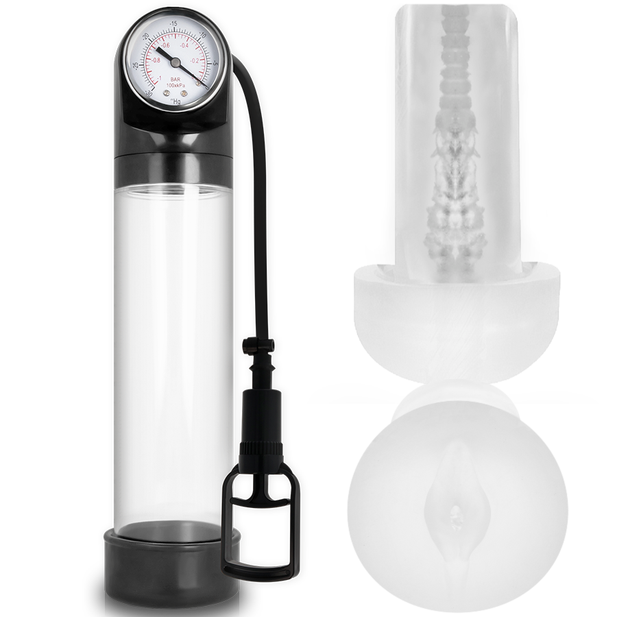 Pump Addicted RX9 Transparent - Masturbador