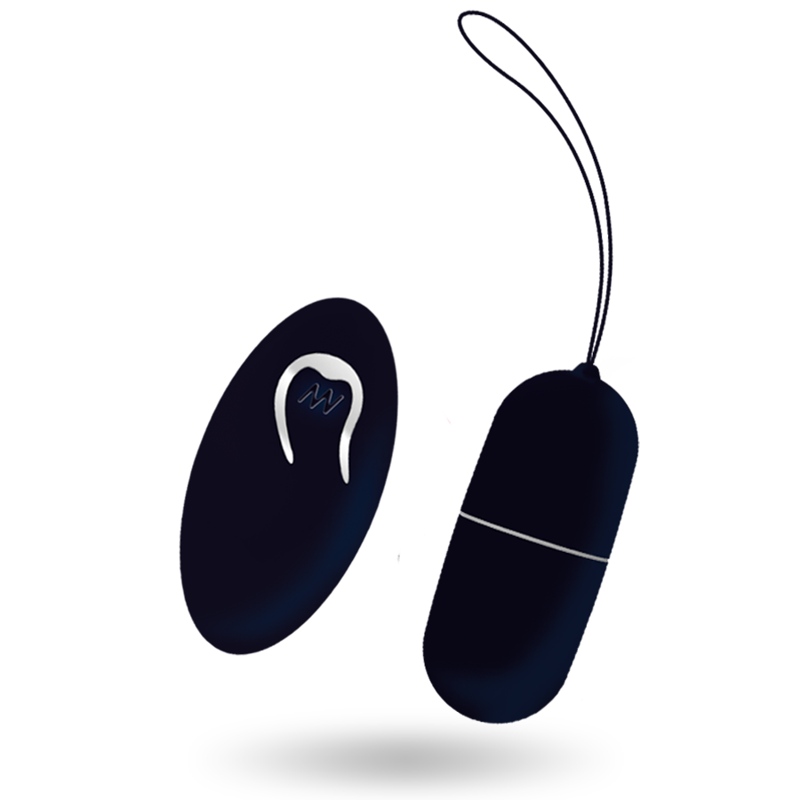 Intense Flippy I - Huevo Vibrador con Control Remoto Negro