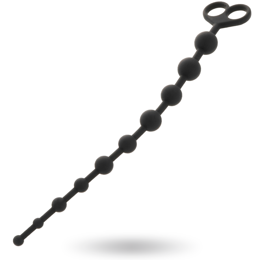 Intense Jaiden Anal Beads Black - Cuentas Anales