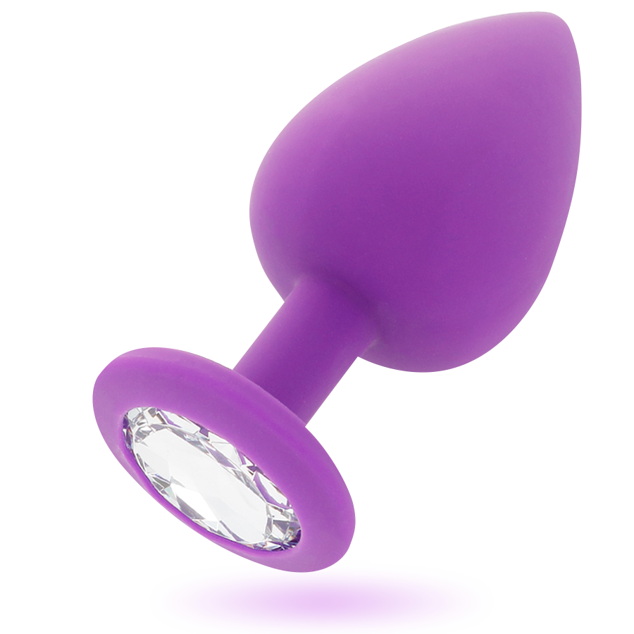 Intense Shelki L Plug Anal Lilac - Silicona Médica