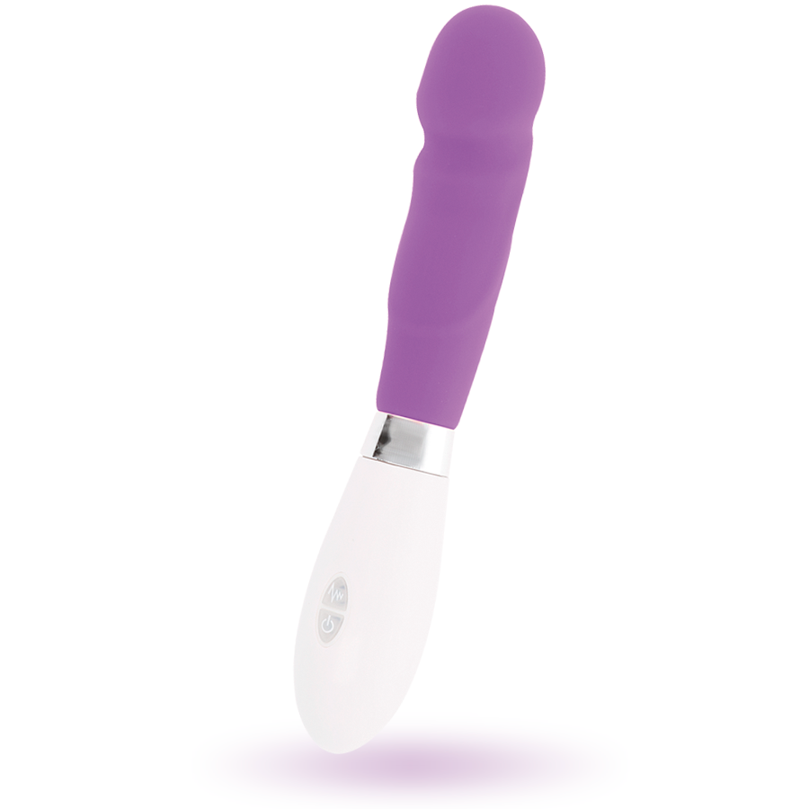 Glossy Paul Vibrator Purple - Vibrador de Diseño Discreto