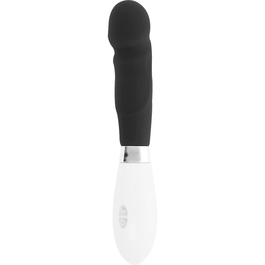 Glossy Paul Vibrator Black - Vibrador de Diseño Discreto