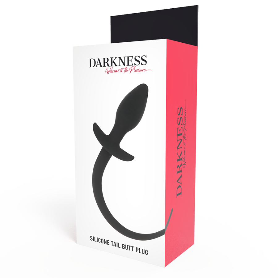 Darkness Plug Anal 28 cm Silicona Negra - Dilatador Ergonómico