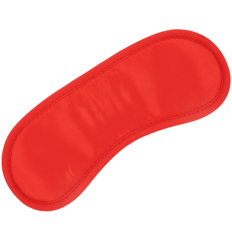 Darkness Straight Red Mask - Máscara de Ojos PVC Ajustable