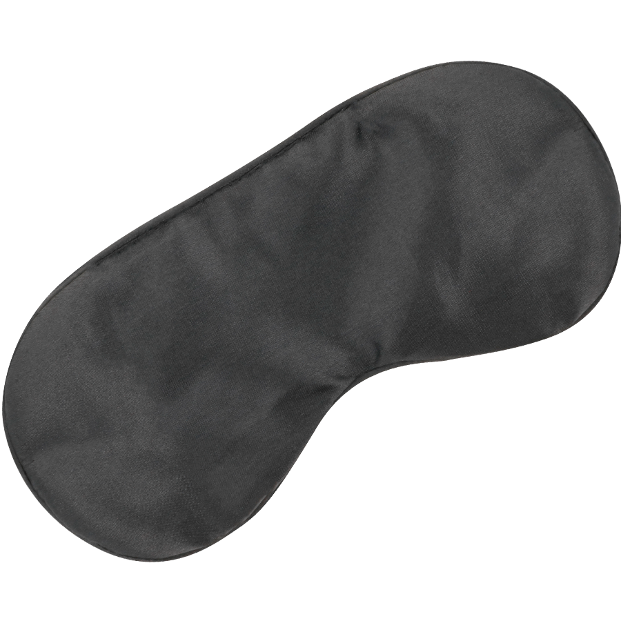 Darkness Basic Black Mask - Antifaz de Satén Ajustable
