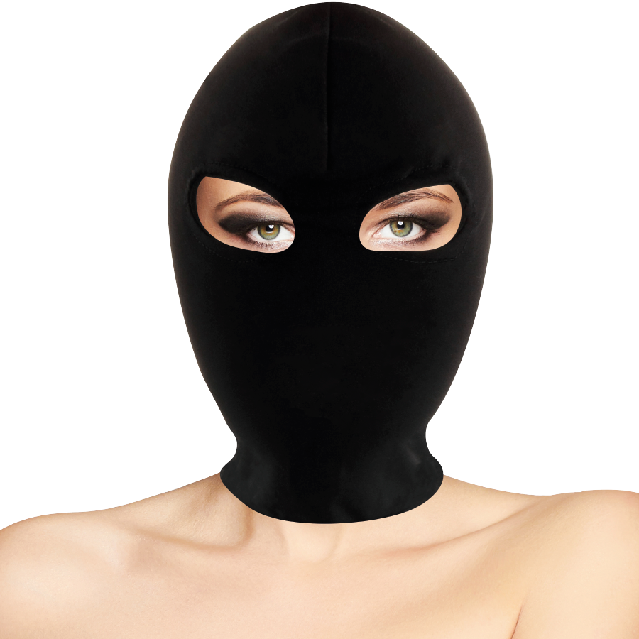 Darkness Submission Mask Black - Máscara Capucha BDSM Spandex