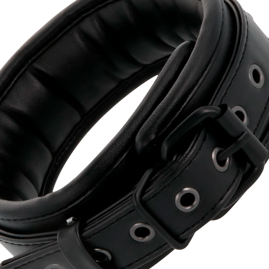 Darkness Black Necklace with Chain - Collar SM