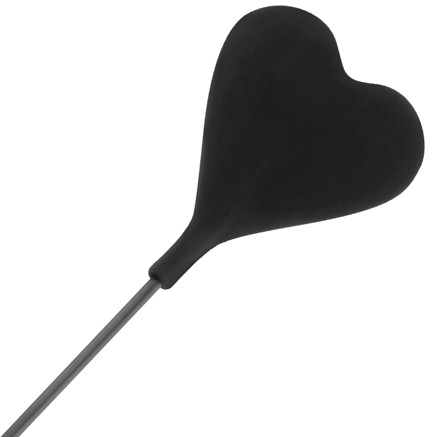 Darkness Black Love Feather Whip 40 cm - Fusta con Pluma Estimuladora