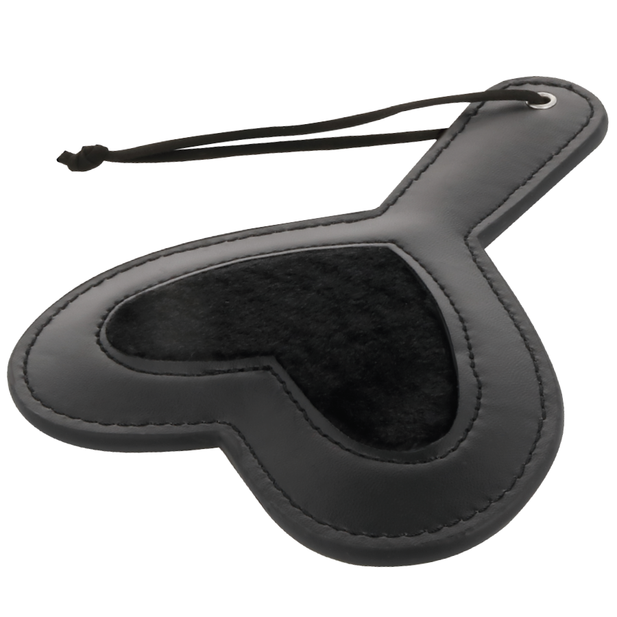 Darkness Black Fetish Love Velor Paddle - Pala de Dominación Premium