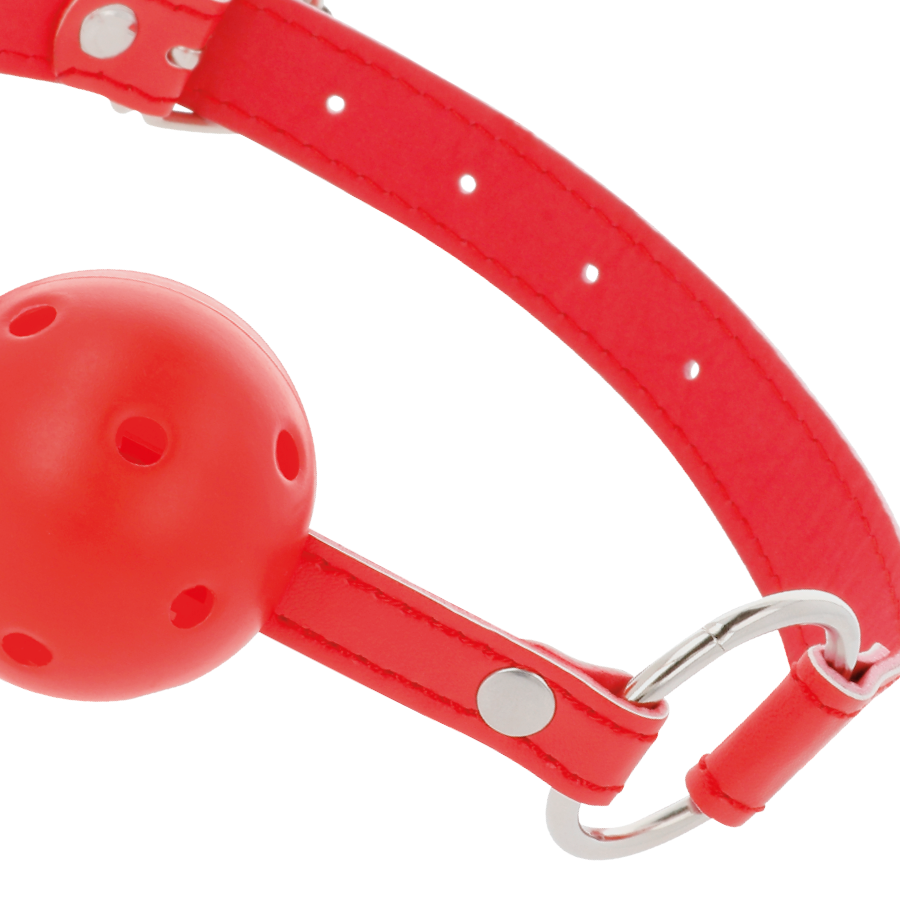 Darkness Red Breathable Gag - Accesorio Bondage