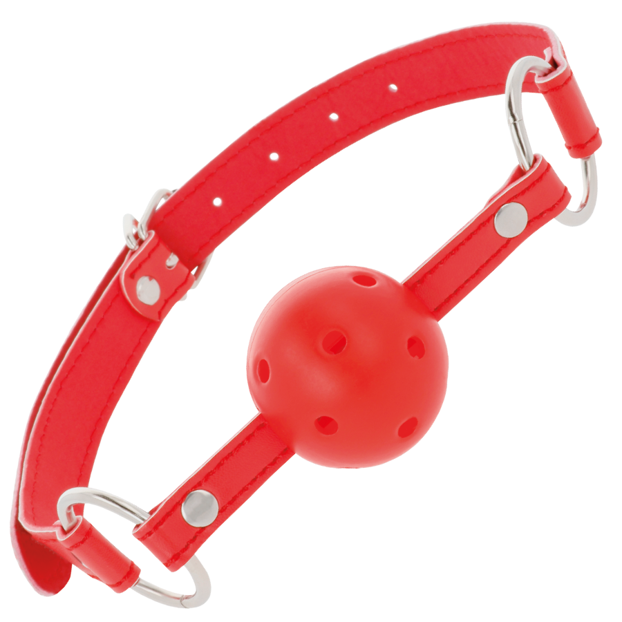 Darkness Red Breathable Gag - Accesorio Bondage