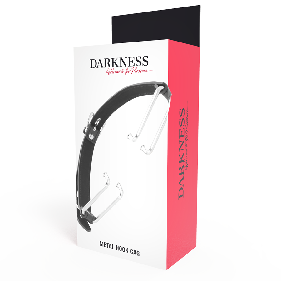 Darkness Gag with Black Hook - Accesorio de Bondage