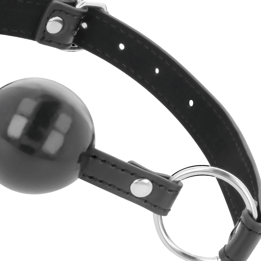 Darkness Black Ball Gag - Mordaza de Bola para Bondage