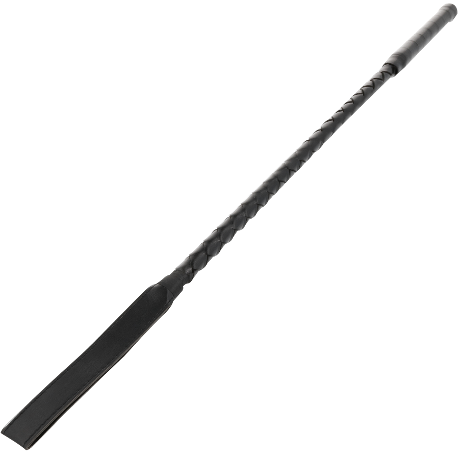 Darkness Fetish Black BDSM Whip - Látigo Negro 55 cm