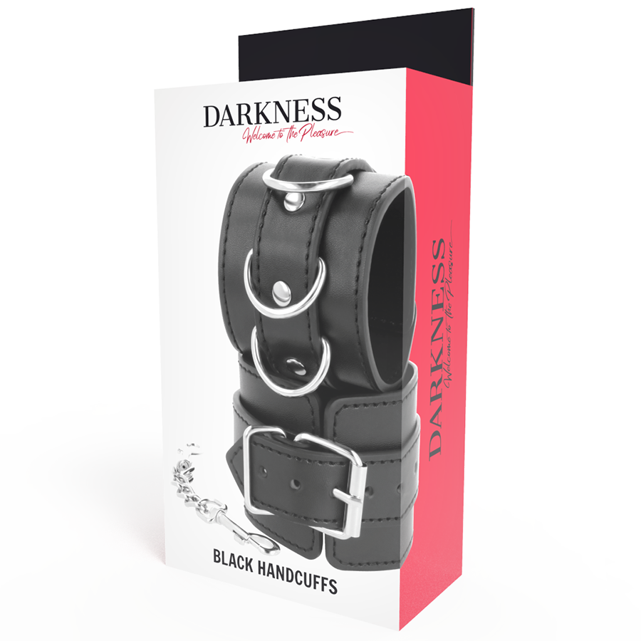 Darkness Black Handcuffs - Esposas de Bondage