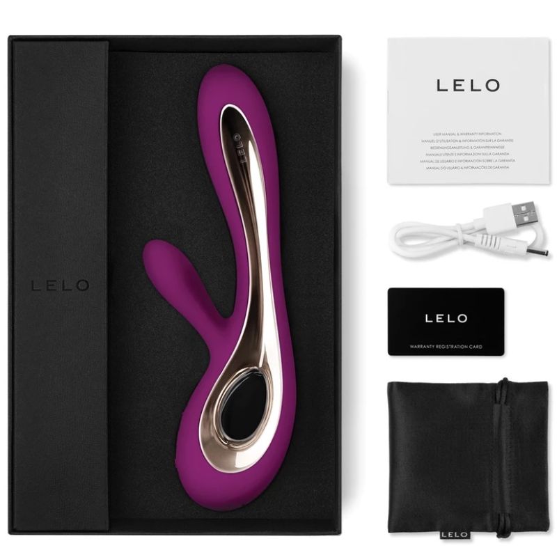 LELO Soraya 2 Rabbit Purple - Vibrador de Diseño