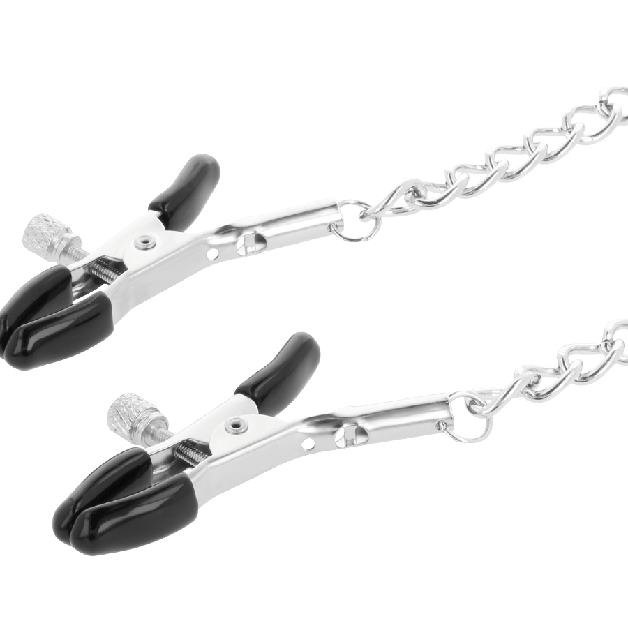 Darkness Adjustable Nipple Clamps Metal