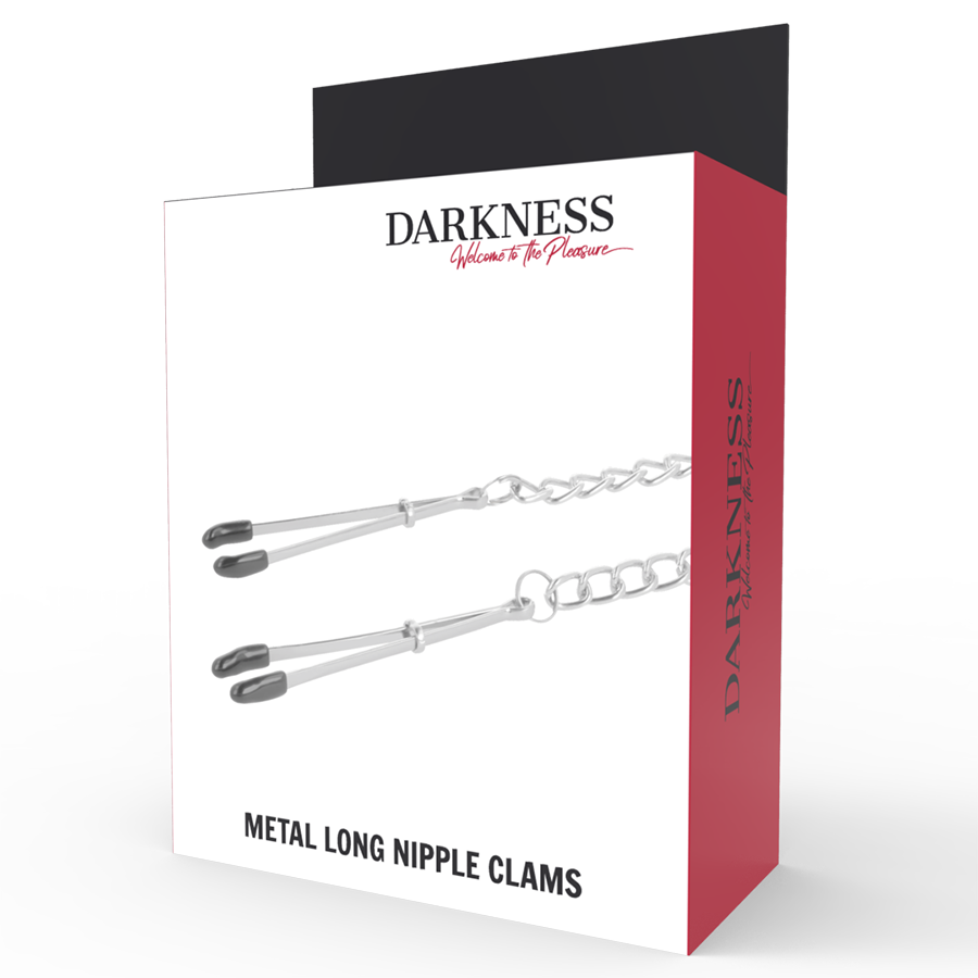 Darkness Adjustable Metal Nipple Clamps - Pinzas Ajustables de Precisión