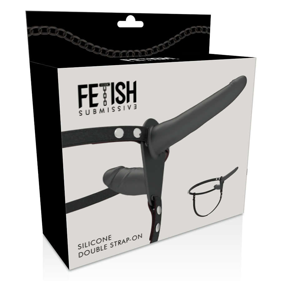 Fetish Submissive Harness Black - Arnés de Doble Penetración