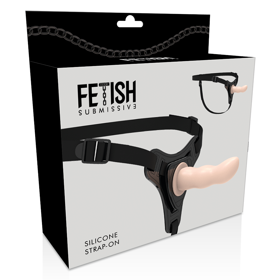 Fetish Submissive Harness - Estimulador de Silicona 12,5 cm