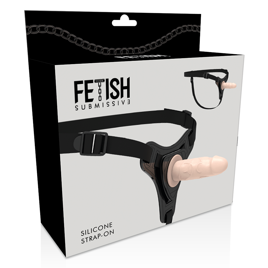 Fetish Submissive Harness - Silicona Realista 12,5 cm