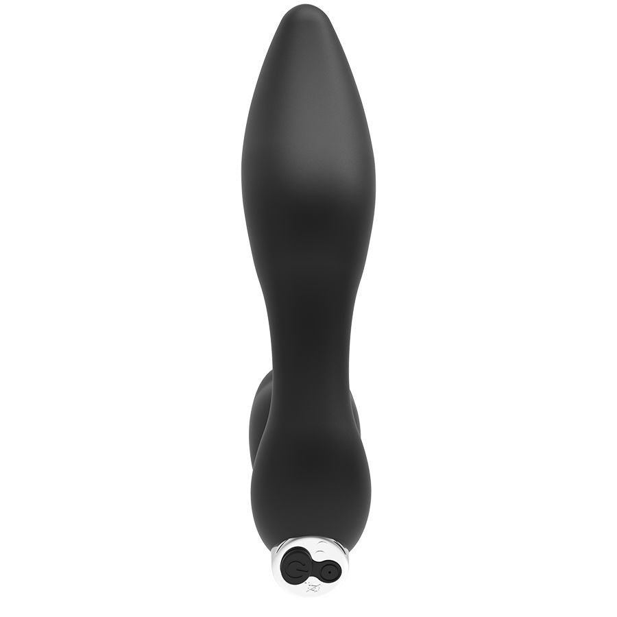 Addicted Toys Prostatic Vibrator Rechargeable Model 6 Negro