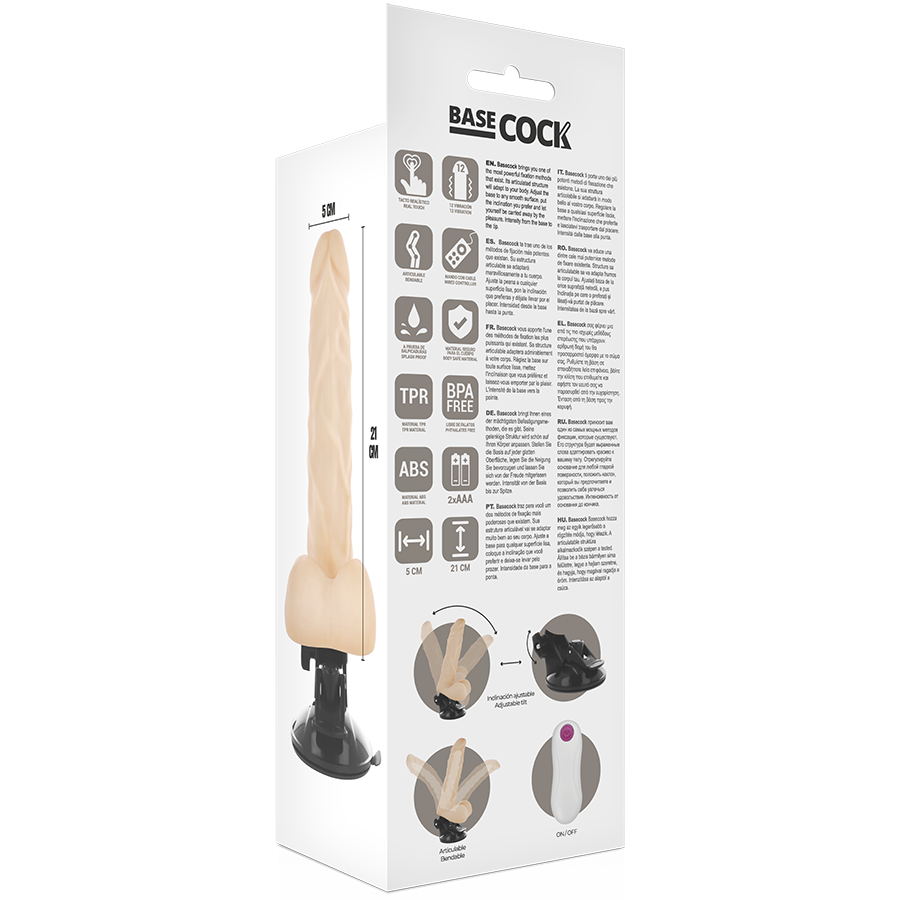 Basecock Realistic Bendable Remote Control 21 cm