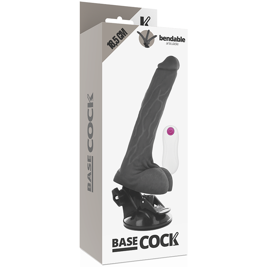 Basecock Realistic Articulable Remote Control Black 18.5 cm