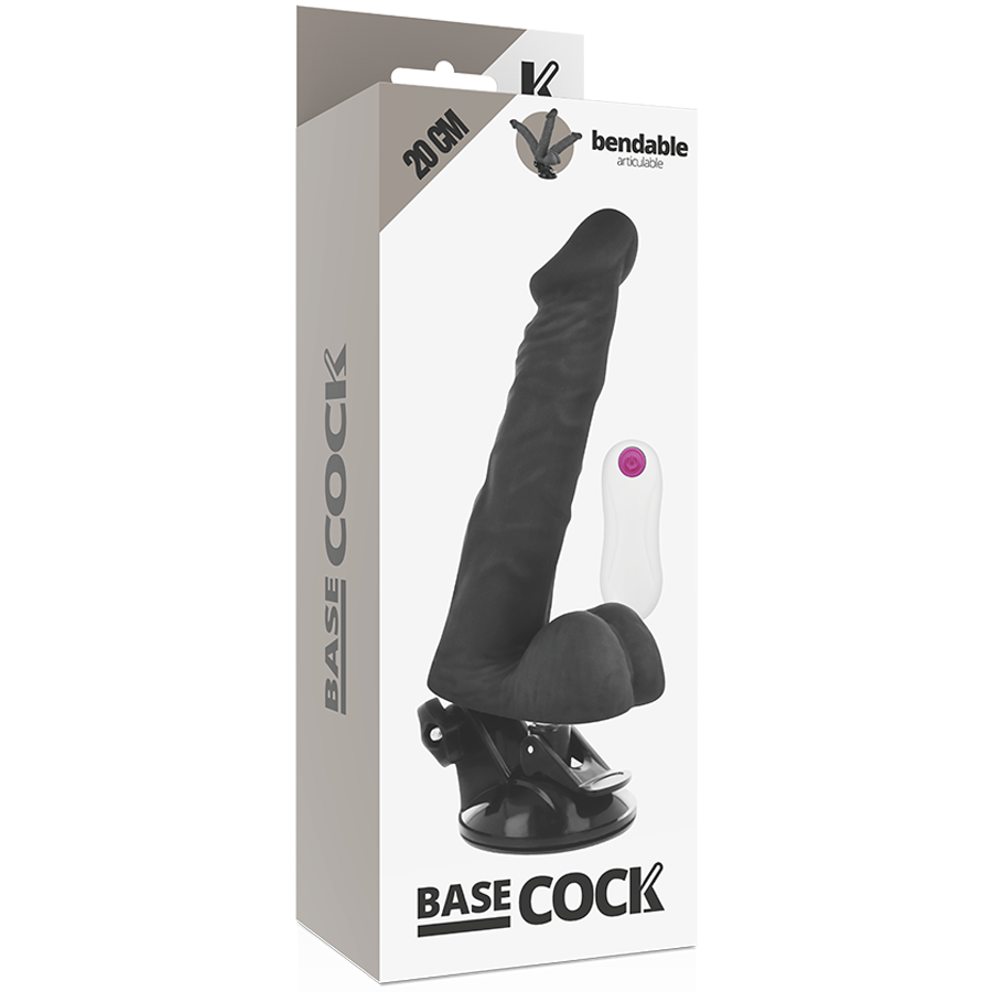 Basecock Articulable con Control Remoto Negro 20 cm