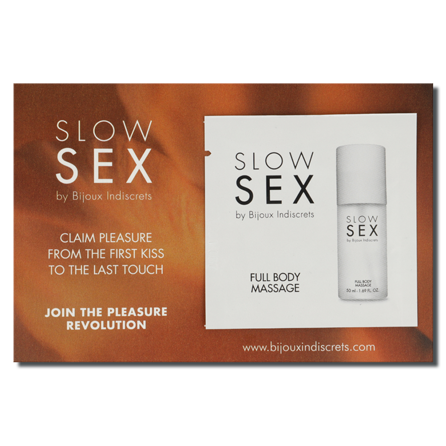Bijoux Slow Sex Full Body Massage Gel 2 ml