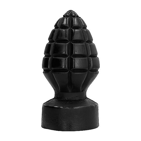 All Black Plug Anal Granada 15 cm - Estimulación Anal Progresiva