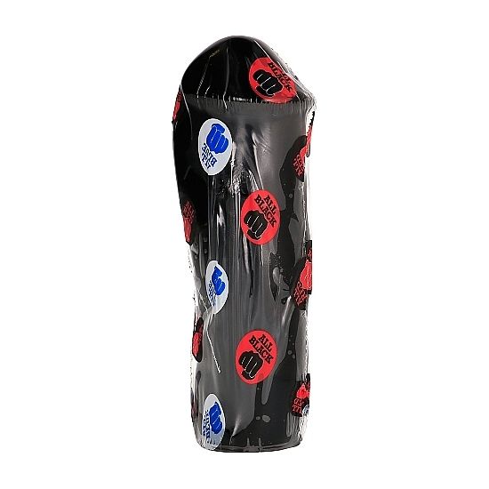 All Black Dildo Realista 20 cm